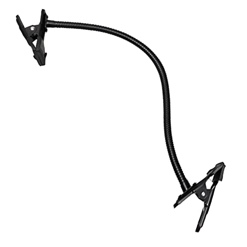 Zunedhys Hintergrundhalter C-Klemme Clip Kamera Fotostudio ZubehöR Lichtstativ Flexarm Fotokamera Doppelkopf von Zunedhys