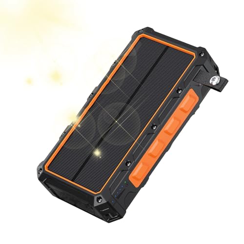 Zunetsutock Notfallakku mit Kurbel mit LED-Lampe – Solar-Powerbank | Tragbares Ladegerät, kabellos, wiederaufladbar, mit integriertem SOS-Alarm und für Radfahrer, Angeln, Wandern Zunetsutock Notfallakku mit Kurbel mit LED-Lampe – Solar-Powerbank | Tragbares Ladegerät, kabellos, wiederaufladbar, mit integriertem SOS-Alarm und für Radfahrer, Angeln, Wandern von Zunetsutock