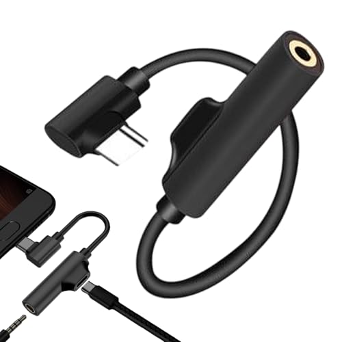 3,5 mm Socket -Adapter - USB -Audiokabel -Typ -c bis Jack | Konverter für Stereohelm, Kopfhörer, Lautsprecher, kompatibel, Mobiltelefon, PC, digitales Hi-Fi-Audio 3,5 mm Socket -Adapter - USB -Audiokabel -Typ -c bis Jack | Konverter für Stereohelm, Kopfhörer, Lautsprecher, kompatibel, Mobiltelefon, PC, digitales Hi-Fi-Audio von Zunishaone