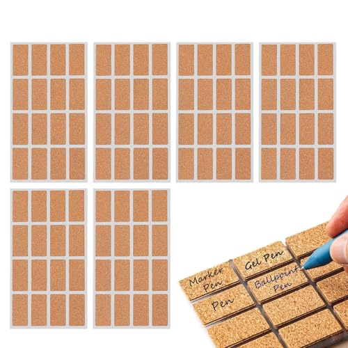 Cork Abnehmbare Etikettaufkleber - Tafel Wasserdichte Blind -Tags, Beschreibbare Holzetiketten | Wiederverwendbare Klebstoff -Organisierungsglasabziehbilder, Dekorative Pantry -Marker -Blätter Für Auf Cork Abnehmbare Etikettaufkleber - Tafel Wasserdichte Blind -Tags, Beschreibbare Holzetiketten | Wiederverwendbare Klebstoff -Organisierungsglasabziehbilder, Dekorative Pantry -Marker -Blätter Für Auf von Zunishaone
