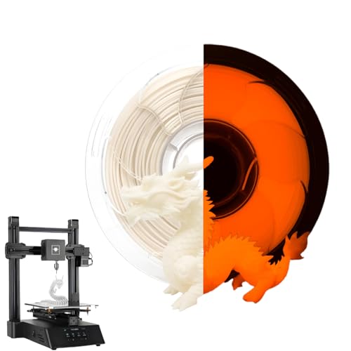 Glow Printing Filament, Rainbow Filament, High Prepared Multicolor Filament Spule Standard Printed Coils Zubehör für professionelle Liebhaber, GLOW 3D DRUCKFILAME Glow Printing Filament, Rainbow Filament, High Prepared Multicolor Filament Spule Standard Printed Coils Zubehör für professionelle Liebhaber, GLOW 3D DRUCKFILAME von Zunishaone