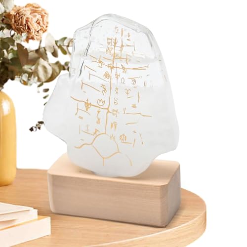 Oracle Weather Predictor Storm Glass Style - Versiegeltes Glas, ästhetisches Wetterlesen, Reaktion auf atmosphärische Veränderungen, mystisches Aussehen | Dekorative Wetterstation für Interieur, Wisse Oracle Weather Predictor Storm Glass Style - Versiegeltes Glas, ästhetisches Wetterlesen, Reaktion auf atmosphärische Veränderungen, mystisches Aussehen | Dekorative Wetterstation für Interieur, Wisse von Zunishaone