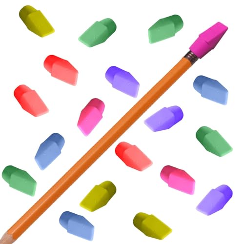 Radiergummis für Kinder – Keilförmige Radiergummikappen für Bleistifte, 50/100/200 Stück in zufälligen Farben, weiche und praktische Radiergummis, perfekt für die Schule, Federmäppchen, Partygeschenke Radiergummis für Kinder – Keilförmige Radiergummikappen für Bleistifte, 50/100/200 Stück in zufälligen Farben, weiche und praktische Radiergummis, perfekt für die Schule, Federmäppchen, Partygeschenke von Zunishaone