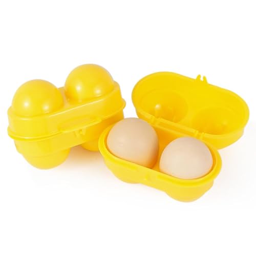 Zunishaone Camping Egg Box | Container 2 Eier mit Schockschutz - Sicherer Transport für Picknick, Ausflug, Wandern, Außenküche, tragbarer und wasserdichte Händler Zunishaone Camping Egg Box | Container 2 Eier mit Schockschutz - Sicherer Transport für Picknick, Ausflug, Wandern, Außenküche, tragbarer und wasserdichte Händler von Zunishaone