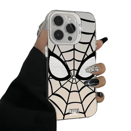 ZuoXun Para Schutzhülle für iPhone 15, Spider-Man, Schwarz / Weiß, cooles Handy-Para, iPhone 15, 14, 13, 12, 11, Pro Max, Xr Xr Xs 7, 8 Plus, Para, iPhone 15-Blanco ZuoXun Para Schutzhülle für iPhone 15, Spider-Man, Schwarz / Weiß, cooles Handy-Para, iPhone 15, 14, 13, 12, 11, Pro Max, Xr Xr Xs 7, 8 Plus, Para, iPhone 15-Blanco von ZuoXun