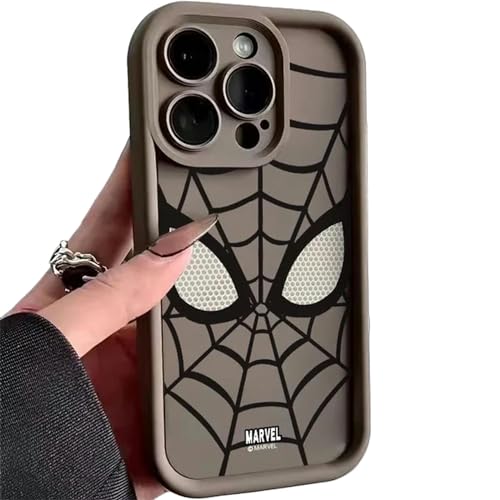 ZuoXun Schutzhülle für iPhone 15 Pro – Spider Man, einfarbig, TPU, weiche Handyhülle für iPhone 14 Pro, 15 Plus, 13 Pro Max, 12, 11 ZuoXun Schutzhülle für iPhone 15 Pro – Spider Man, einfarbig, TPU, weiche Handyhülle für iPhone 14 Pro, 15 Plus, 13 Pro Max, 12, 11 von ZuoXun