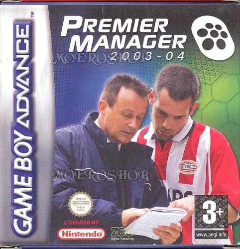 Premier manager 2003 04 - Game Boy Advance - PAL von Zushi Games Ltd