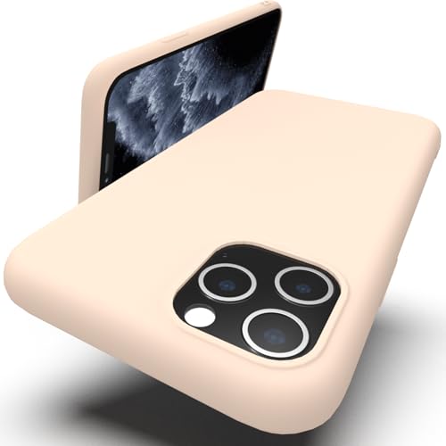 Zuvirelx Silikon hülle für iPhone 11 Pro, Soft-Touch Handyhülle für Apple iPhone 11 Pro - Helles Pink von Zuvirelx