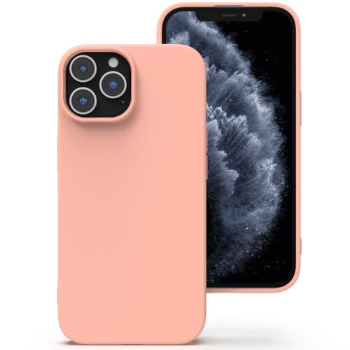 Zuvirelx Silikon hülle für iPhone 11 Pro, Soft-Touch Handyhülle für Apple iPhone 11 Pro - Mädchenpink von Zuvirelx