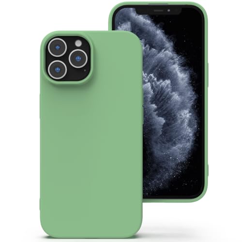 Zuvirelx Silikon hülle für iPhone 11 Pro, Soft-Touch Handyhülle für Apple iPhone 11 Pro - Minzgrün Zuvirelx Silikon hülle für iPhone 11 Pro, Soft-Touch Handyhülle für Apple iPhone 11 Pro - Minzgrün von Zuvirelx