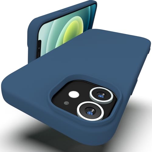 Zuvirelx Silikon hülle für iPhone 12/12 Pro, Soft-Touch Handyhülle für Apple iPhone 12/12 Pro - Blau von Zuvirelx
