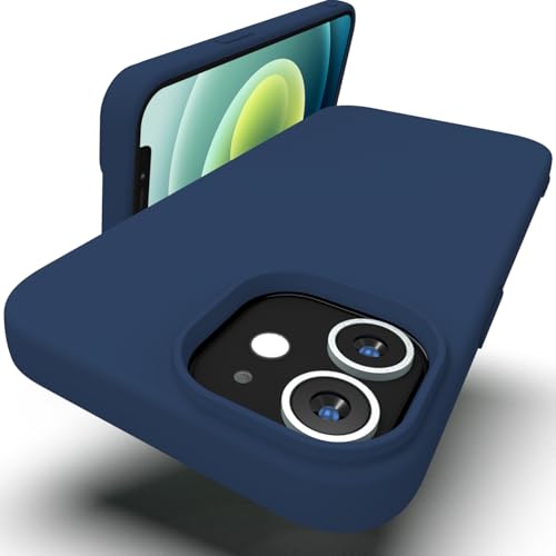 Zuvirelx Silikon hülle für iPhone 12/12 Pro, Soft-Touch Handyhülle für Apple iPhone 12/12 Pro - Dunkelblau Zuvirelx Silikon hülle für iPhone 12/12 Pro, Soft-Touch Handyhülle für Apple iPhone 12/12 Pro - Dunkelblau von Zuvirelx