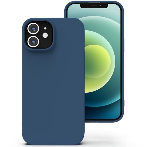 Zuvirelx Silikon hülle für iPhone 12 Mini, Soft-Touch Handyhülle für Apple iPhone 12 Mini - Blau Zuvirelx Silikon hülle für iPhone 12 Mini, Soft-Touch Handyhülle für Apple iPhone 12 Mini - Blau von Zuvirelx