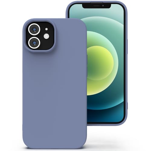 Zuvirelx Silikon hülle für iPhone 12 Mini, Soft-Touch Handyhülle für Apple iPhone 12 Mini - Grau Zuvirelx Silikon hülle für iPhone 12 Mini, Soft-Touch Handyhülle für Apple iPhone 12 Mini - Grau von Zuvirelx
