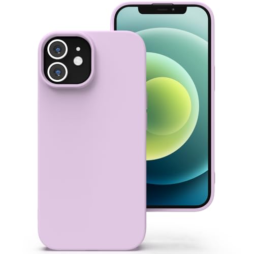 Zuvirelx Silikon hülle für iPhone 12 Mini, Soft-Touch Handyhülle für Apple iPhone 12 Mini - Lavendel Zuvirelx Silikon hülle für iPhone 12 Mini, Soft-Touch Handyhülle für Apple iPhone 12 Mini - Lavendel von Zuvirelx
