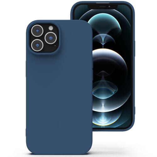 Zuvirelx Silikon hülle für iPhone 12 Pro Max, Soft-Touch Handyhülle für Apple iPhone 12 Pro Max - Blau Zuvirelx Silikon hülle für iPhone 12 Pro Max, Soft-Touch Handyhülle für Apple iPhone 12 Pro Max - Blau von Zuvirelx