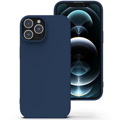 Zuvirelx Silikon hülle für iPhone 12 Pro Max, Soft-Touch Handyhülle für Apple iPhone 12 Pro Max - Dunkelblau Zuvirelx Silikon hülle für iPhone 12 Pro Max, Soft-Touch Handyhülle für Apple iPhone 12 Pro Max - Dunkelblau von Zuvirelx