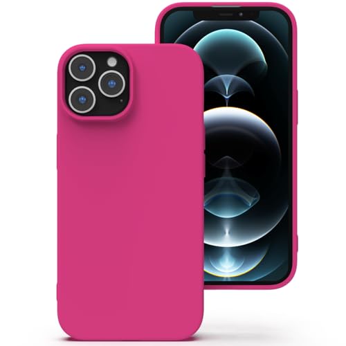 Zuvirelx Silikon hülle für iPhone 12 Pro Max, Soft-Touch Handyhülle für Apple iPhone 12 Pro Max - Fuchsia Zuvirelx Silikon hülle für iPhone 12 Pro Max, Soft-Touch Handyhülle für Apple iPhone 12 Pro Max - Fuchsia von Zuvirelx