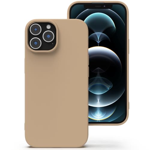 Zuvirelx Silikon hülle für iPhone 12 Pro Max, Soft-Touch Handyhülle für Apple iPhone 12 Pro Max - Khaki Zuvirelx Silikon hülle für iPhone 12 Pro Max, Soft-Touch Handyhülle für Apple iPhone 12 Pro Max - Khaki von Zuvirelx