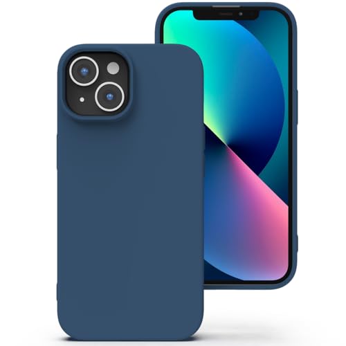 Zuvirelx Silikon hülle für iPhone 13 Mini, Soft-Touch Handyhülle für Apple iPhone 13 Mini - Blau Zuvirelx Silikon hülle für iPhone 13 Mini, Soft-Touch Handyhülle für Apple iPhone 13 Mini - Blau von Zuvirelx