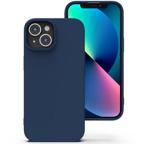 Zuvirelx Silikon hülle für iPhone 13 Mini, Soft-Touch Handyhülle für Apple iPhone 13 Mini - Dunkelblau Zuvirelx Silikon hülle für iPhone 13 Mini, Soft-Touch Handyhülle für Apple iPhone 13 Mini - Dunkelblau von Zuvirelx