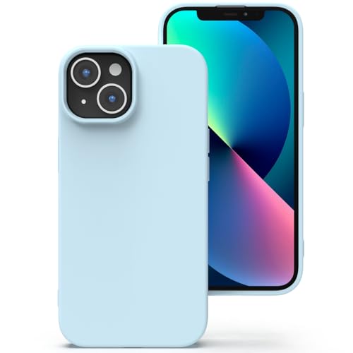 Zuvirelx Silikon hülle für iPhone 13 Mini, Soft-Touch Handyhülle für Apple iPhone 13 Mini - Eisblau Zuvirelx Silikon hülle für iPhone 13 Mini, Soft-Touch Handyhülle für Apple iPhone 13 Mini - Eisblau von Zuvirelx