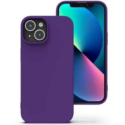 Zuvirelx Silikon hülle für iPhone 13 Mini, Soft-Touch Handyhülle für Apple iPhone 13 Mini - Lila Zuvirelx Silikon hülle für iPhone 13 Mini, Soft-Touch Handyhülle für Apple iPhone 13 Mini - Lila von Zuvirelx