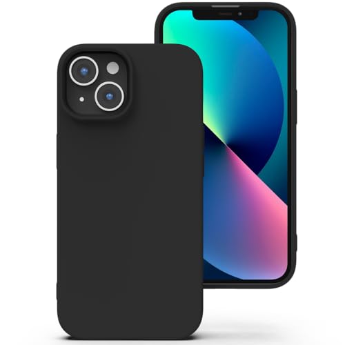 Zuvirelx Silikon hülle für iPhone 13 Mini, Soft-Touch Handyhülle für Apple iPhone 13 Mini - Schwarz Zuvirelx Silikon hülle für iPhone 13 Mini, Soft-Touch Handyhülle für Apple iPhone 13 Mini - Schwarz von Zuvirelx