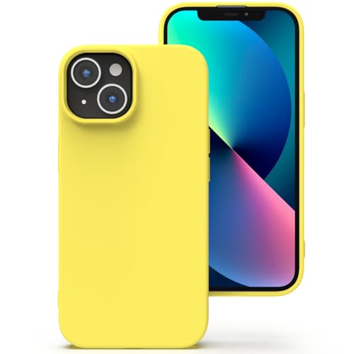 Zuvirelx Silikon hülle für iPhone 13 Mini, Soft-Touch Handyhülle für Apple iPhone 13 Mini - Zitronengelb Zuvirelx Silikon hülle für iPhone 13 Mini, Soft-Touch Handyhülle für Apple iPhone 13 Mini - Zitronengelb von Zuvirelx