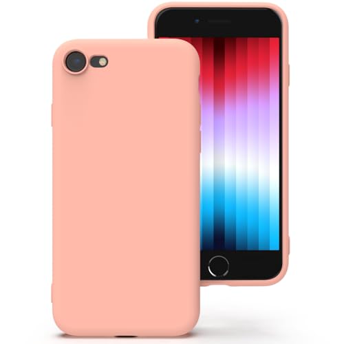 Zuvirelx Silikon hülle für iPhone SE 2020/2022, iPhone 8/7, Soft-Touch Handyhülle für Apple iPhone SE 2nd 3rd - Mädchenpink Zuvirelx Silikon hülle für iPhone SE 2020/2022, iPhone 8/7, Soft-Touch Handyhülle für Apple iPhone SE 2nd 3rd - Mädchenpink von Zuvirelx