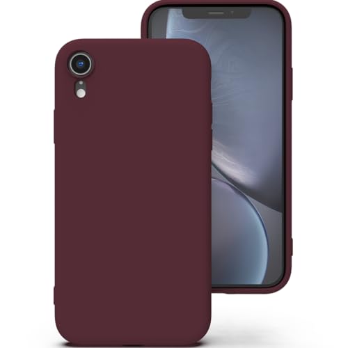 Zuvirelx Silikon hülle für iPhone XR, Soft-Touch Handyhülle für Apple iPhone XR - Burgunderrot Zuvirelx Silikon hülle für iPhone XR, Soft-Touch Handyhülle für Apple iPhone XR - Burgunderrot von Zuvirelx