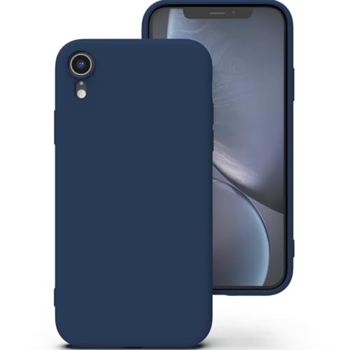 Zuvirelx Silikon hülle für iPhone XR, Soft-Touch Handyhülle für Apple iPhone XR - Dunkelblau Zuvirelx Silikon hülle für iPhone XR, Soft-Touch Handyhülle für Apple iPhone XR - Dunkelblau von Zuvirelx