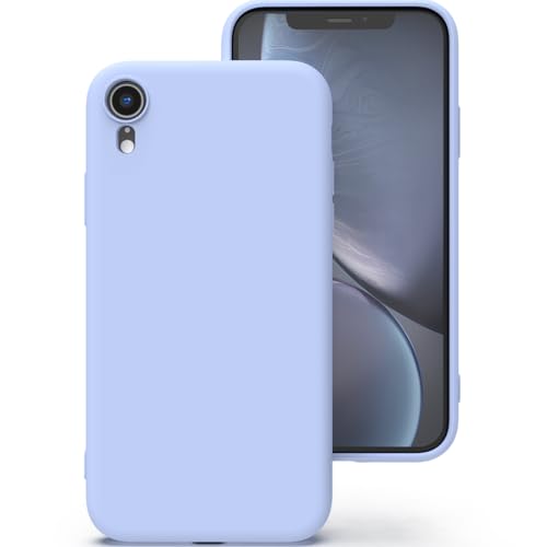 Zuvirelx Silikon hülle für iPhone XR, Soft-Touch Handyhülle für Apple iPhone XR - Flieder Zuvirelx Silikon hülle für iPhone XR, Soft-Touch Handyhülle für Apple iPhone XR - Flieder von Zuvirelx