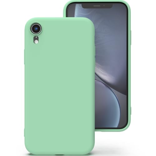 Zuvirelx Silikon hülle für iPhone XR, Soft-Touch Handyhülle für Apple iPhone XR - Helles Cyan Zuvirelx Silikon hülle für iPhone XR, Soft-Touch Handyhülle für Apple iPhone XR - Helles Cyan von Zuvirelx
