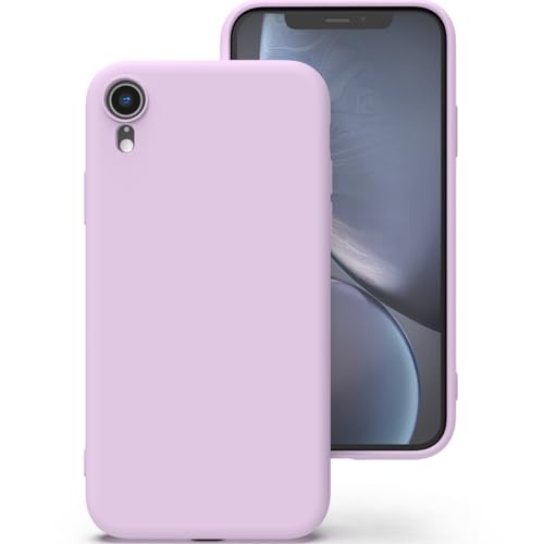 Zuvirelx Silikon hülle für iPhone XR, Soft-Touch Handyhülle für Apple iPhone XR - Lavendel Zuvirelx Silikon hülle für iPhone XR, Soft-Touch Handyhülle für Apple iPhone XR - Lavendel von Zuvirelx