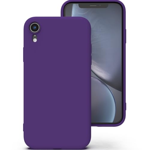 Zuvirelx Silikon hülle für iPhone XR, Soft-Touch Handyhülle für Apple iPhone XR - Lila Zuvirelx Silikon hülle für iPhone XR, Soft-Touch Handyhülle für Apple iPhone XR - Lila von Zuvirelx