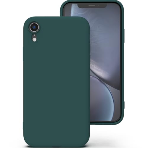 Zuvirelx Silikon hülle für iPhone XR, Soft-Touch Handyhülle für Apple iPhone XR - Tiefgrün Zuvirelx Silikon hülle für iPhone XR, Soft-Touch Handyhülle für Apple iPhone XR - Tiefgrün von Zuvirelx