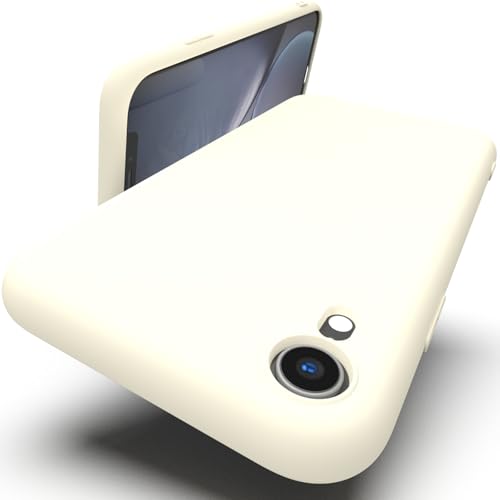 Zuvirelx Silikon hülle für iPhone XR, Soft-Touch Handyhülle für Apple iPhone XR - Weiß von Zuvirelx