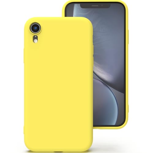Zuvirelx Silikon hülle für iPhone XR, Soft-Touch Handyhülle für Apple iPhone XR - Zitronengelb Zuvirelx Silikon hülle für iPhone XR, Soft-Touch Handyhülle für Apple iPhone XR - Zitronengelb von Zuvirelx
