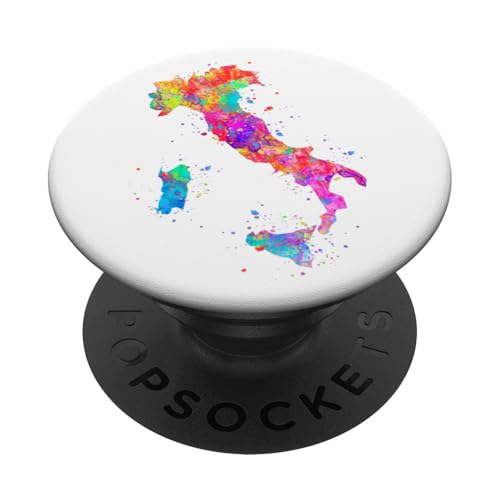 Italien Karte PopSockets Klebender PopGrip von Zuzi's