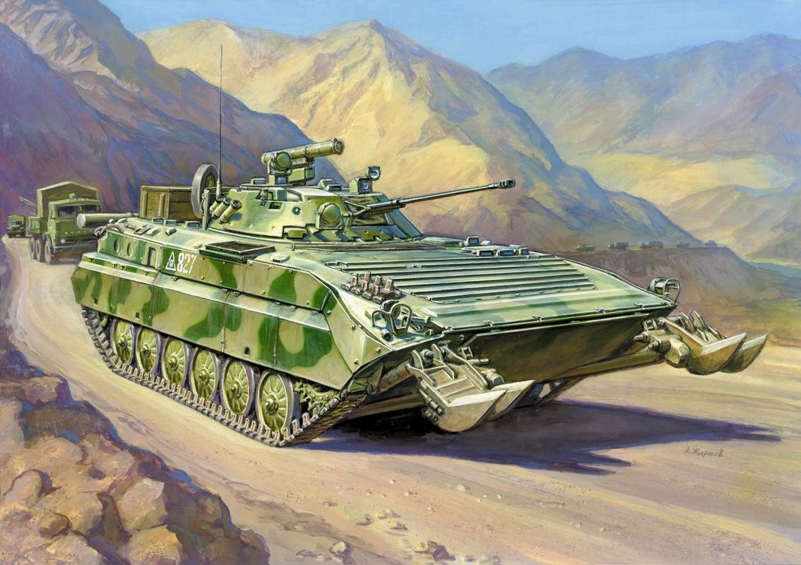BMP-2D Fighting Vehikle von Zvezda