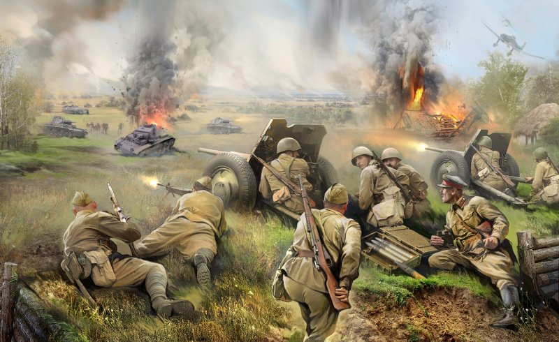 Brettspiel Operation Barbarossa 1941 von Zvezda
