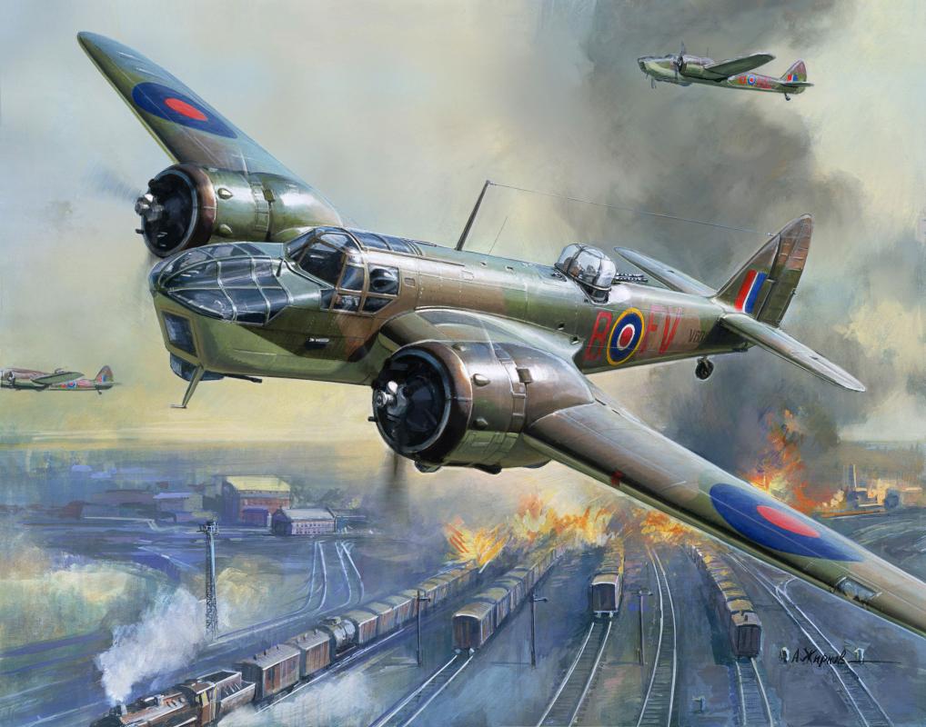 Brit. Bomber Bristol Blenheim IV von Zvezda