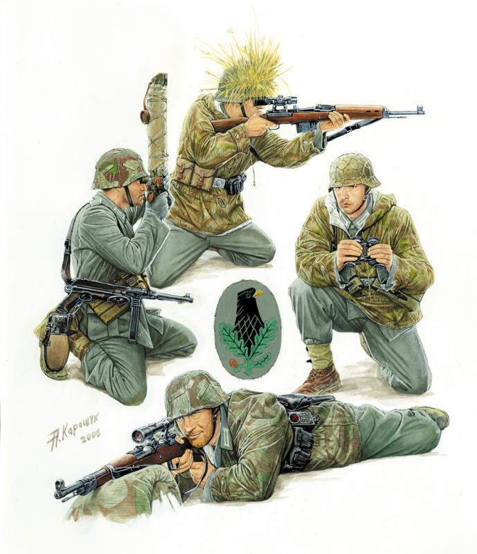 German Sniper Team von Zvezda