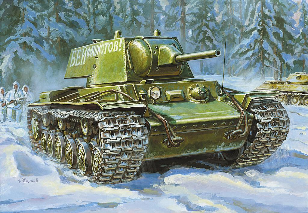 KV-1 mod. 1940 von Zvezda