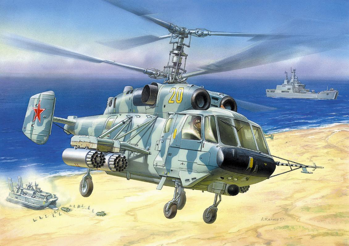 Kamov KA-29 Marine support helicopter von Zvezda
