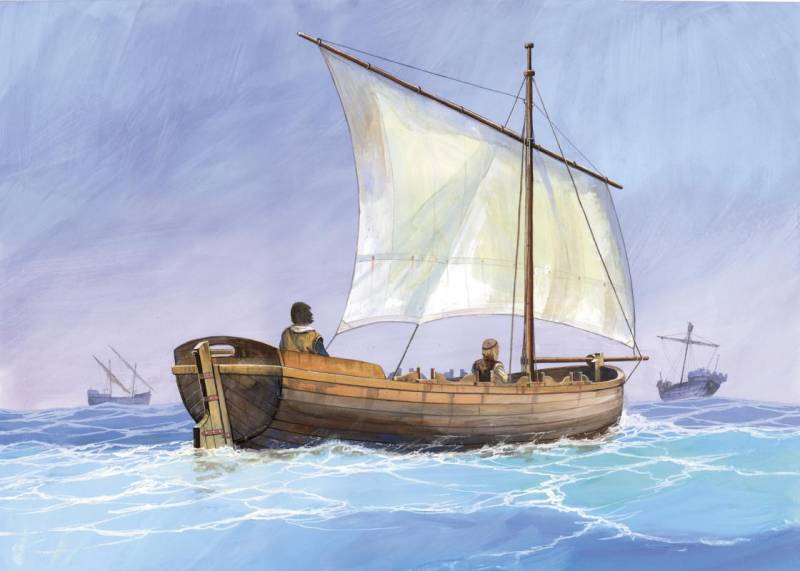 Medieval Life Boat von Zvezda