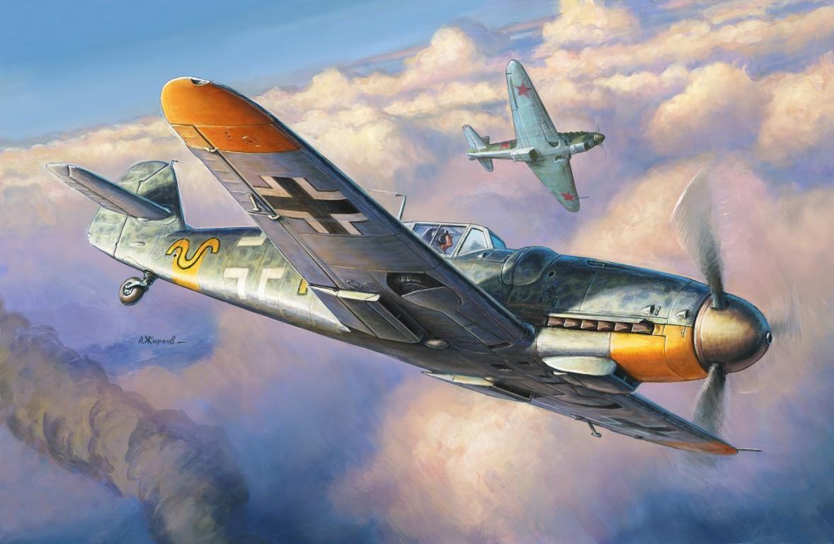 Messerschmitt Me Bf 109 G-6 von Zvezda