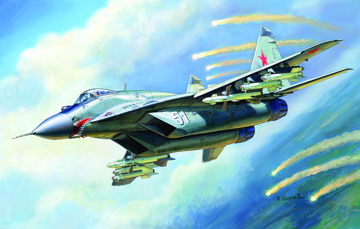 MiG-29C (9-13) von Zvezda
