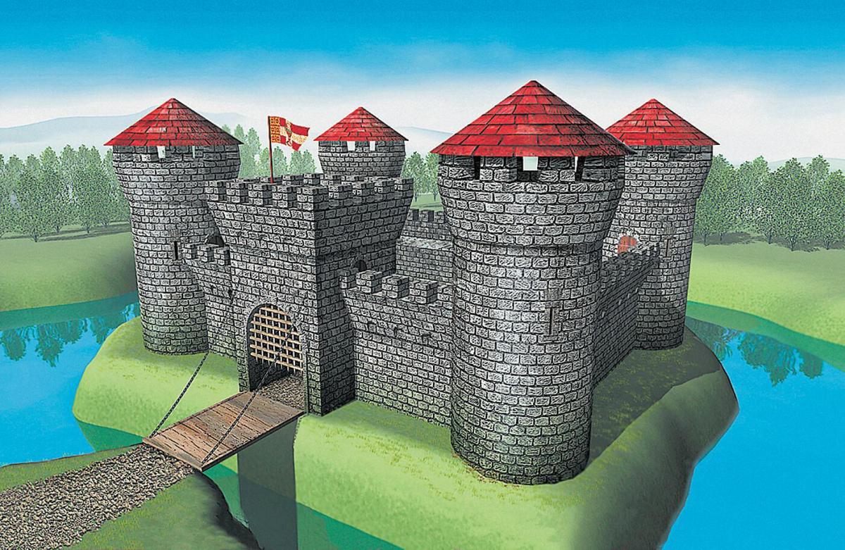 Mittelalterliche Festung von Zvezda